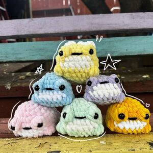 Crochet Plushie Frog
